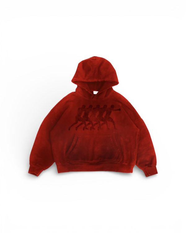 Boxing Club Hoodie Red