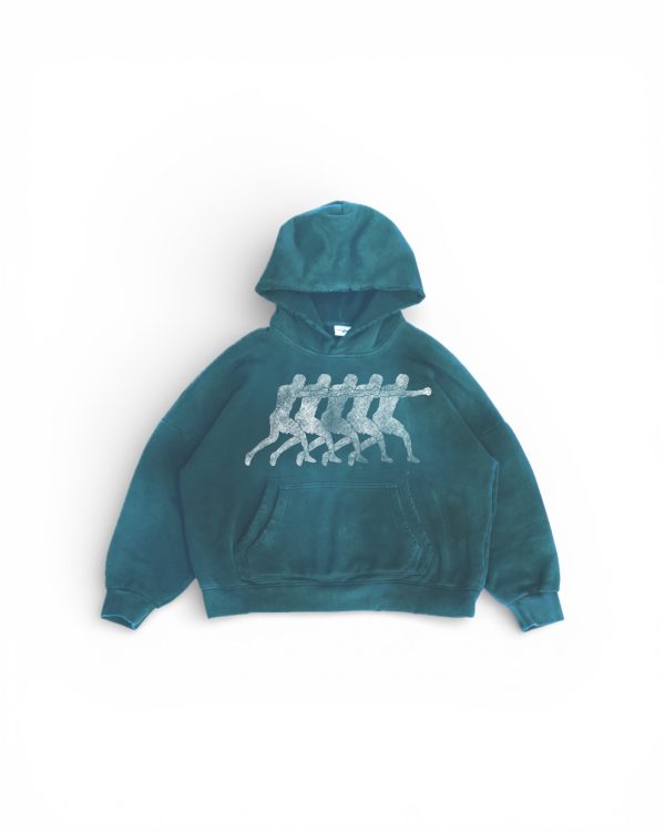 Boxing Club Hoodie Teal